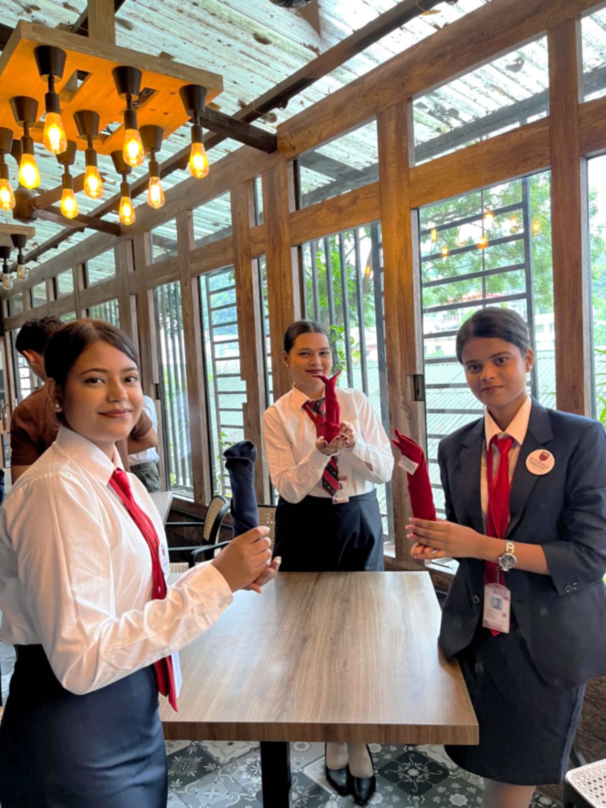 JBS students during a class activity