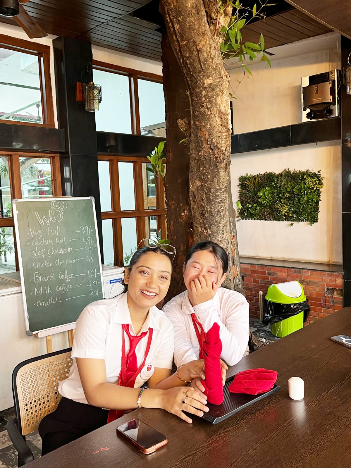 JBS students during a class activity