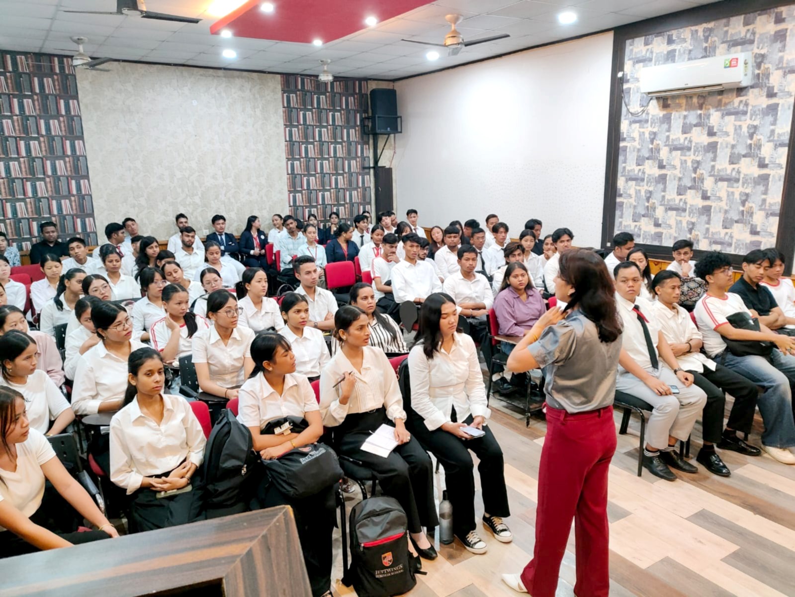 JBS students during a class activity
