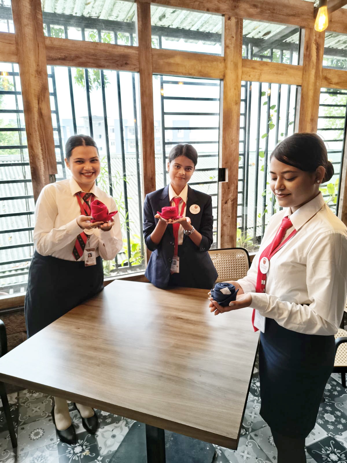 JBS students during a class activity