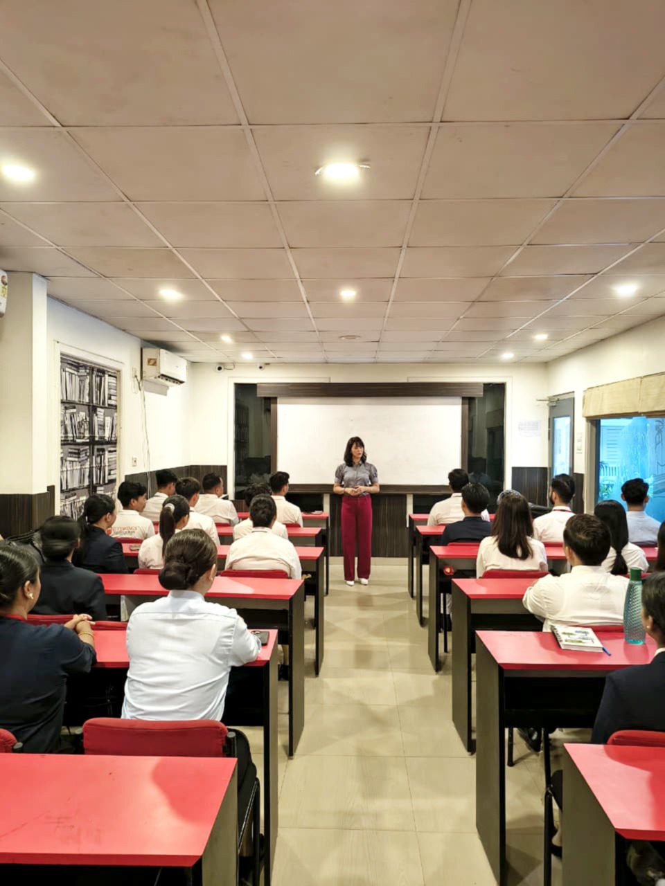 JBS students during a class activity