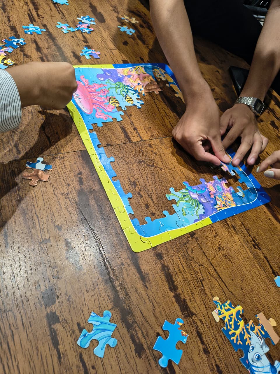 JBS students during a class activity