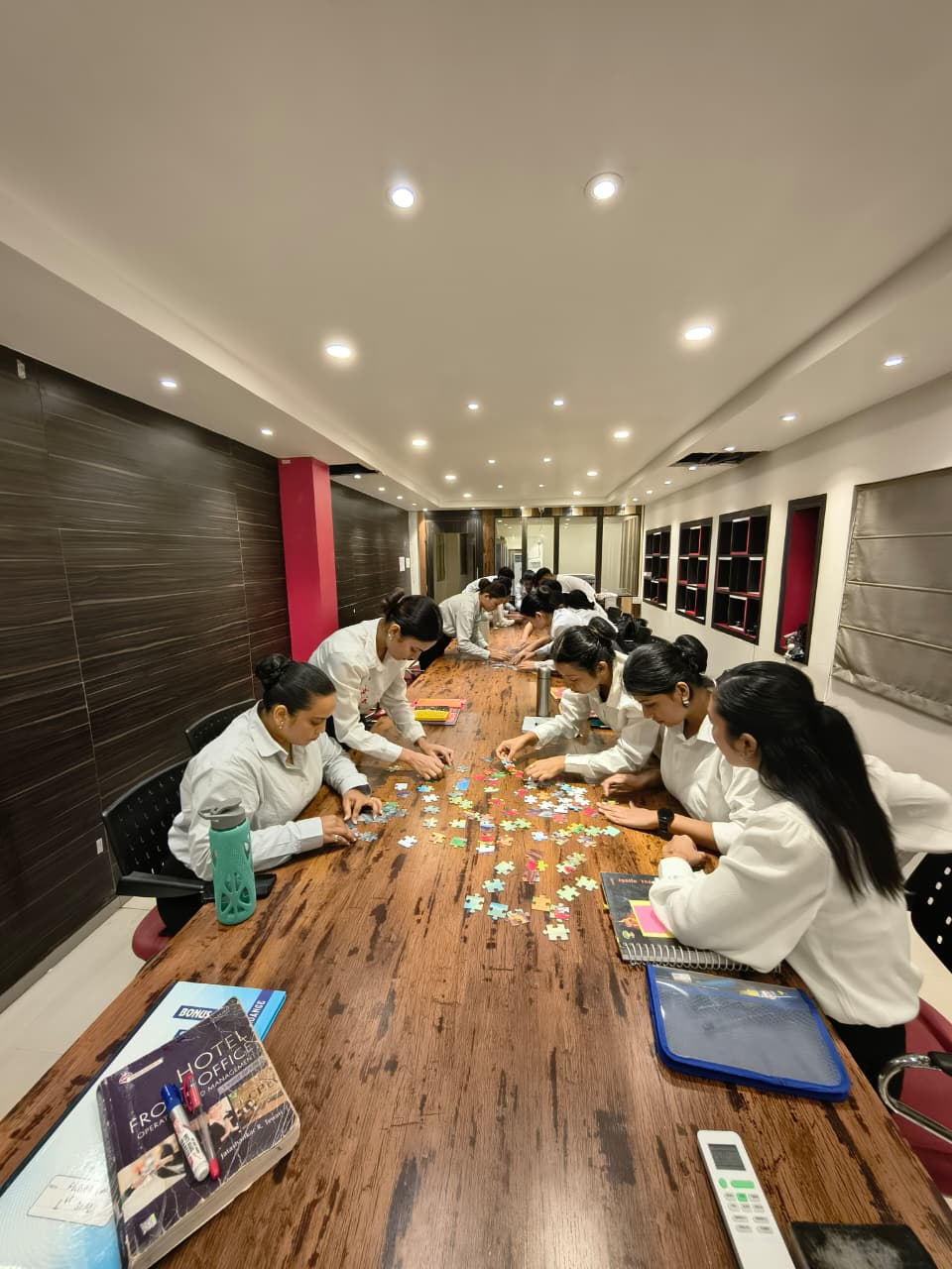 JBS students during a class activity